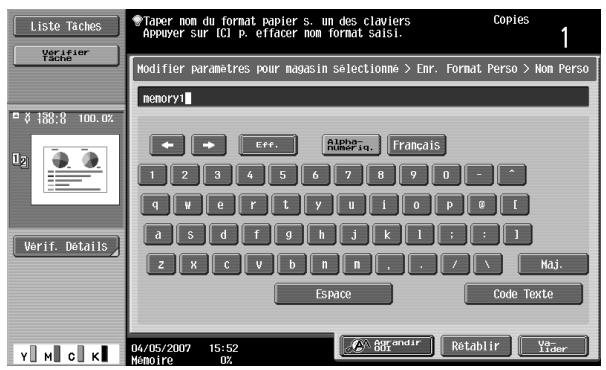 KONICA MINOLTA BIZHUB C451 - Saisie de texte - 3
