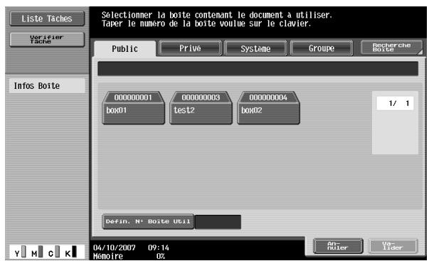 KONICA MINOLTA BIZHUB C451 - Appuyez sur [Système]. - 1