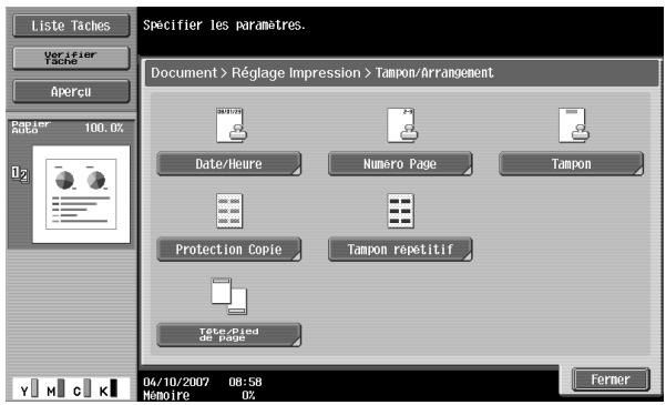 KONICA MINOLTA BIZHUB C451 - Imprimer les nombres de page (Numero Page) - 2