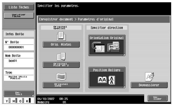 KONICA MINOLTA BIZHUB C451 - Réglages spécifiables - 2