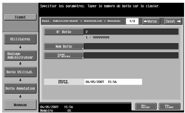 KONICA MINOLTA BIZHUB C451 - Spécifiez les paramètres désirés. - 1