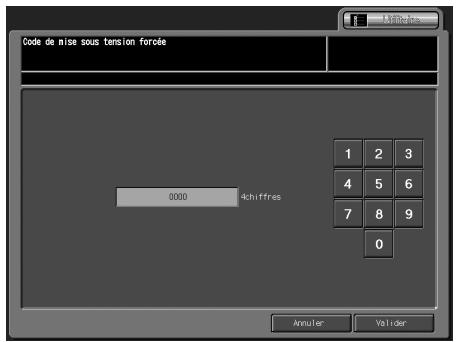 KONICA MINOLTA BIZHUB PRO C5500 - Programmateur hebdo. \ 05 Code mise sous tension - 2