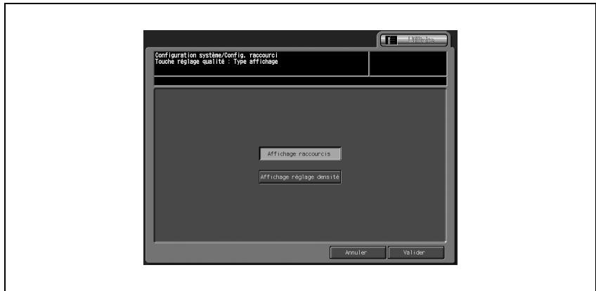KONICA MINOLTA BIZHUB PRO C5500 - Config. touches raccourci - 5