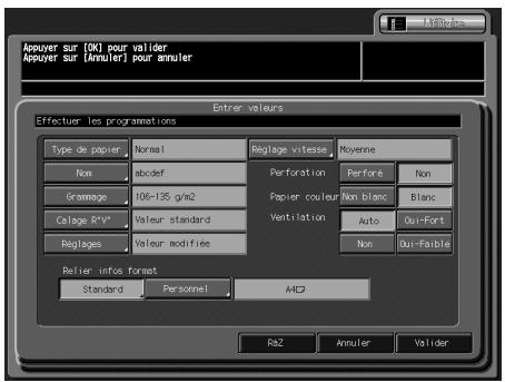 KONICA MINOLTA BIZHUB PRO C5500 - Appuyez sur Ajout/Modifier. - 1