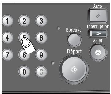 KONICA MINOLTA BIZHUB PRO C5500 - Pour spécifier le nombre d'exemplaires - 1