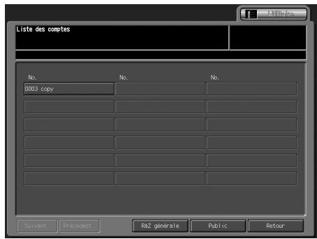 KONICA MINOLTA BIZHUB PRO C5500 - Configuration compte \ 02 Compteur compte - 2