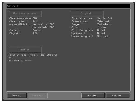 KONICA MINOLTA BIZHUB PRO C5500 - Rappeler une configuration travail enregistrée - 3