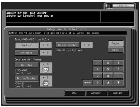 KONICA MINOLTA BIZHUB PRO C5500 - Réglez la position d'impression pour le recto et le verso. - 1