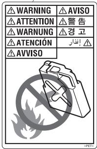 KONICA MINOLTA BIZHUB PRO C5500 - ATTENTION - 5