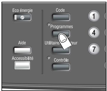 KONICA MINOLTA BIZHUB PRO C5500 - Rappeler une configuration travail enregistrée - 1
