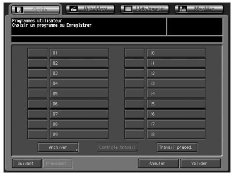 KONICA MINOLTA BIZHUB PRO C5500 - Enregister la configuration d'un travail - 2