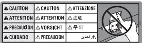 KONICA MINOLTA BIZHUB PRO C5500 - ATTENTION - 2