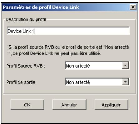 KONICA MINOLTA BIZHUB PRO C6500 - POUR AFFECTER DES PARAMÈTRES DE PROFIL DEVICE LINK - 2
