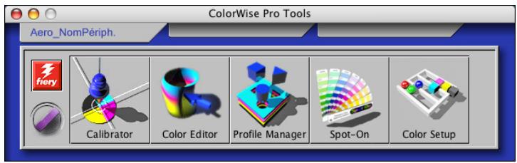 KONICA MINOLTA BIZHUB PRO C6500 - Lancez ColorWise Pro Tools et connectez-vous au Fiery X3eTY2. - 1