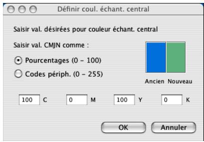 KONICA MINOLTA BIZHUB PRO C6500 - Cliquez sur l'échantillon central. - 1