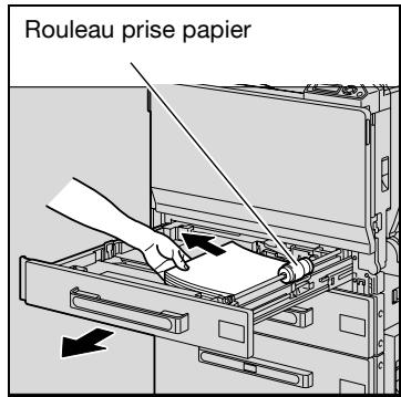 KONICA MINOLTA C250P - Pour retirer un serrage papier dans la porte de droite - 1