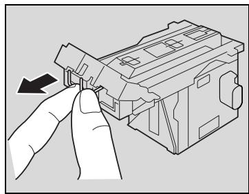KONICA MINOLTA C250P - Pour retirer un serrage d'agrafes dans l'unité de finition FS-603 - 13