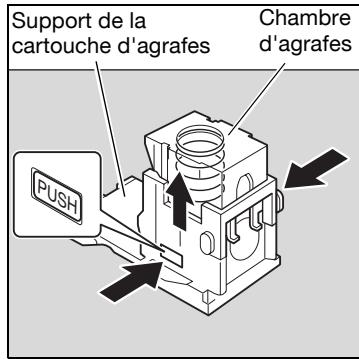 KONICA MINOLTA C250P - Pour remplacer la cartouche d'agrafes pour l'unité de finition FS-603 - 5