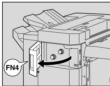 KONICA MINOLTA C250P - Dégagement d'un serrage papier dans l'unité de finition FS-501 - 4
