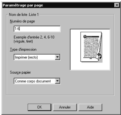 KONICA MINOLTA C250P - Paramétrage par page - 1