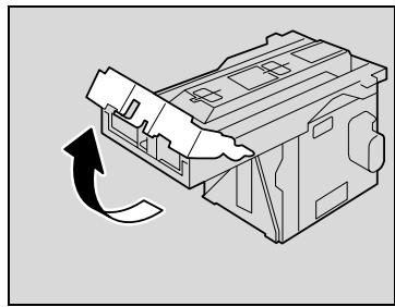 KONICA MINOLTA C250P - Pour retirer un serrage d'agrafes dans l'unité de finition FS-603 - 12
