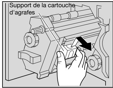 KONICA MINOLTA C250P - Pour retirer un serrage d'agrafes dans l'unité de finition FS-603 - 11