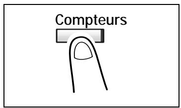 KONICA MINOLTA DI152 - Utiliser la touche [Compteurs] - 3