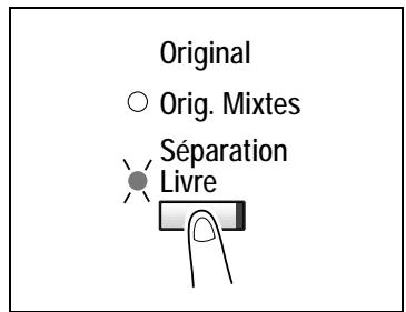 KONICA MINOLTA DI152 - Proceder aux selections pour les copies en Séparation Libre - 1