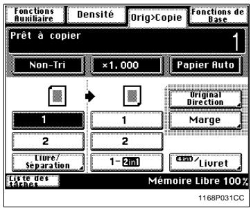 KONICA MINOLTA DI250 - Utilisation d'un ou de deux originaux - 1