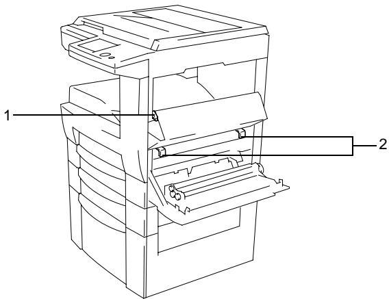 KONICA MINOLTA DI250 - Vue interne du copieur - 1