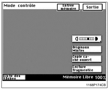 KONICA MINOLTA DI250 - Mode Contrôle - 1