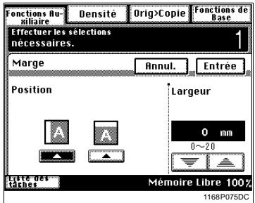 KONICA MINOLTA DI250 - Utilisation de la Marge - 2
