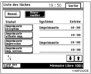 KONICA MINOLTA DI250 - Annulation du verrouillage - 2