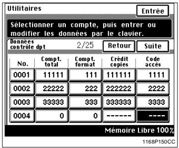 KONICA MINOLTA DI250 - Programmation du code d'accès - 4