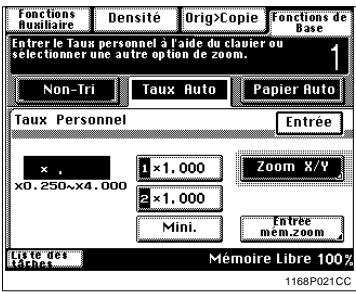 KONICA MINOLTA DI250 - Utilisation du zoom X / Y - 2