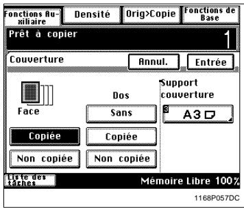 KONICA MINOLTA DI250 - Utilisation du Mode Couverture - 3