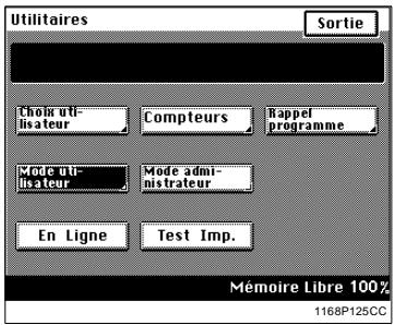 KONICA MINOLTA DI250 - Sélectionne le Bip sonore de confirmation et le Bip sonore d'alarme - 2