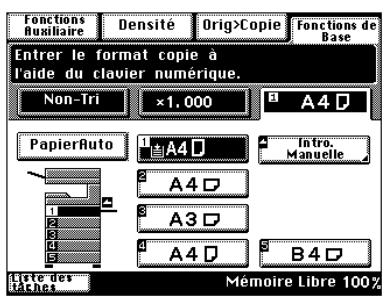 KONICA MINOLTA DI250 - ""Le magasin selectionné n'a plus de papier." - 1