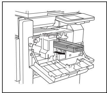 KONICA MINOLTA DI3510 - Pour vider le collecteur de déchets de perforation - 2