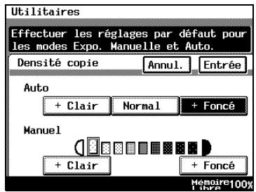 KONICA MINOLTA DI3510 - Pour définir la fonction "densité copie - 2