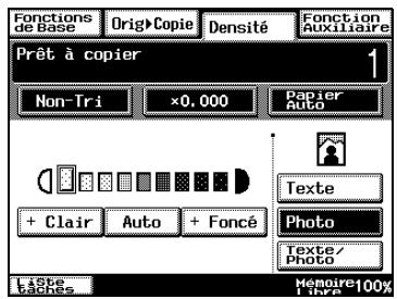KONICA MINOLTA DI3510 - Sélectionner le réglage "photo - 1