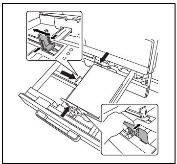 KONICA MINOLTA DI3510 - Chargement du papier dans le 1ER, 2ÈME, 3ÈME et 4ÈME magasin - 3