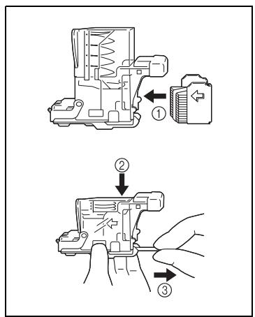 KONICA MINOLTA DI3510 - Pour remplaçer la cartouche d'agrafes destinée au module de finition fn-117 - 5