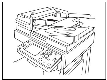 KONICA MINOLTA DI3510 - Pour charger un document de formats mixtes (fonction "détection originaux mixtes") - 3