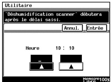 KONICA MINOLTA DI3510 - Pour définir la fonction "déshumidification scanner - 2