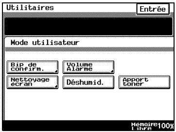 KONICA MINOLTA DI3510 - Fonctions du mode utiliser - 1