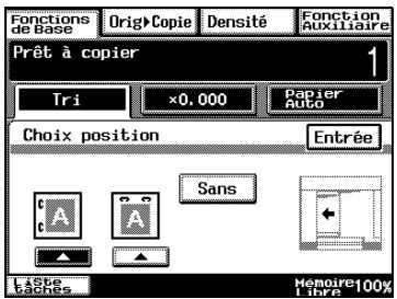 KONICA MINOLTA DI3510 - Réalisier des copies avec le paramètre agrafage - 3