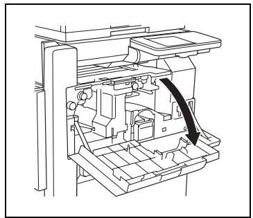 KONICA MINOLTA DI3510 - Retrait d'un serrage papier dans le bac courrier (MK-1) - 1