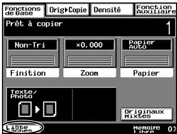 KONICA MINOLTA DI3510 - Contrôler/supprimer des éléments figurant sur la liste de l'écran impression - 1