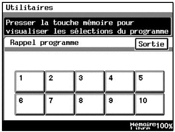 KONICA MINOLTA DI3510 - Pour utiliser un programme de copie - 2